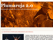 Tablet Screenshot of plumaroja-plumaroja.blogspot.com