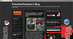 Desktop Screenshot of primetimepokemon.blogspot.com