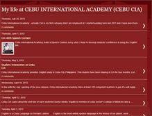 Tablet Screenshot of cebuinternationalacademy.blogspot.com