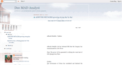 Desktop Screenshot of deeanalyst.blogspot.com