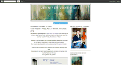 Desktop Screenshot of jenniferjonesart.blogspot.com