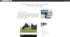 Desktop Screenshot of freeandeasyriders.blogspot.com