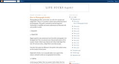Desktop Screenshot of lifesucks11806.blogspot.com