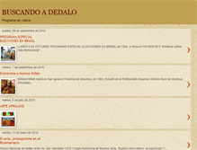 Tablet Screenshot of buscandoadedalo.blogspot.com