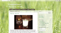 Desktop Screenshot of cavegirlcourt.blogspot.com