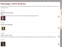 Tablet Screenshot of descargarlibroseroticos.blogspot.com