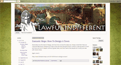 Desktop Screenshot of lawfulindifferent.blogspot.com
