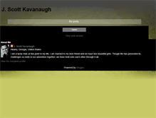 Tablet Screenshot of jscottkavanaugh.blogspot.com