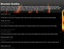 Tablet Screenshot of mountainbuddhas.blogspot.com