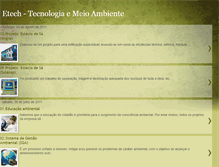 Tablet Screenshot of etech-tecnologiaemeioambiente.blogspot.com