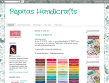 Tablet Screenshot of pepitas-handicrafts.blogspot.com