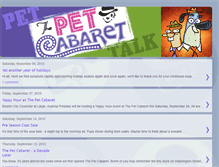 Tablet Screenshot of pettalkatpetcabaret.blogspot.com