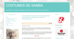 Desktop Screenshot of costumesdesamba.blogspot.com