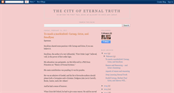 Desktop Screenshot of cityofeternaltruth.blogspot.com