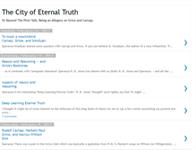 Tablet Screenshot of cityofeternaltruth.blogspot.com