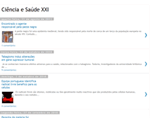 Tablet Screenshot of cienciaesaudexxi.blogspot.com