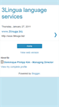 Mobile Screenshot of 3lingualanguageservices.blogspot.com