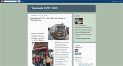 Desktop Screenshot of dcefcvenezuela2009.blogspot.com