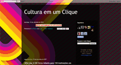 Desktop Screenshot of culturanumclique.blogspot.com