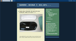 Desktop Screenshot of decoracaodebanheiro.blogspot.com