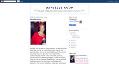 Desktop Screenshot of daniellekoop.blogspot.com