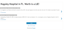 Tablet Screenshot of huguleyhospital.blogspot.com