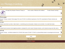 Tablet Screenshot of 121therapy.blogspot.com