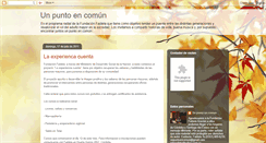 Desktop Screenshot of programaunpuntoencomun.blogspot.com