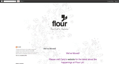 Desktop Screenshot of flourgal.blogspot.com