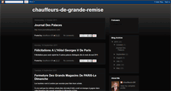 Desktop Screenshot of grande-remise-chauffeurs.blogspot.com