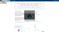 Desktop Screenshot of anahijabi.blogspot.com