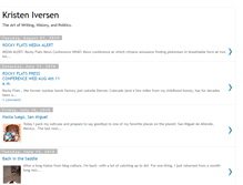 Tablet Screenshot of kristeniversen.blogspot.com