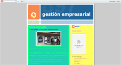 Desktop Screenshot of gestionempresarial-x.blogspot.com