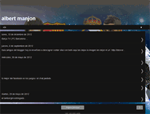 Tablet Screenshot of albert-manjon.blogspot.com