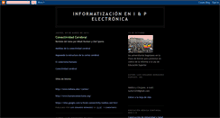 Desktop Screenshot of invypubelectronica.blogspot.com