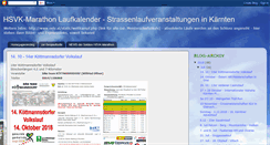 Desktop Screenshot of laufkalenderkaernten.blogspot.com
