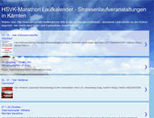 Tablet Screenshot of laufkalenderkaernten.blogspot.com