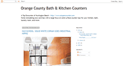 Desktop Screenshot of orange-county-bath-kitchen-counters.blogspot.com