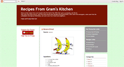 Desktop Screenshot of grams-kitchen.blogspot.com