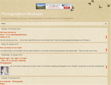 Tablet Screenshot of photographers-boutique.blogspot.com