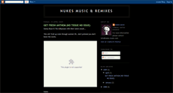 Desktop Screenshot of nukesmusic.blogspot.com