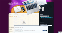Desktop Screenshot of airteltrick-saurav.blogspot.com