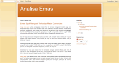 Desktop Screenshot of analisa-emas.blogspot.com