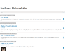 Tablet Screenshot of northwestuniversalmiss.blogspot.com