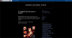 Desktop Screenshot of bizarrovideo.blogspot.com