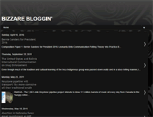 Tablet Screenshot of bizzarebloggin.blogspot.com