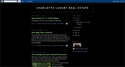 Desktop Screenshot of charlotteluxuryrealestate.blogspot.com