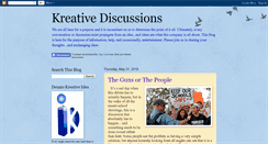Desktop Screenshot of dkidiscussion.blogspot.com