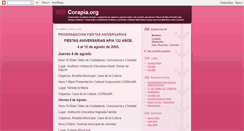 Desktop Screenshot of corapia.blogspot.com