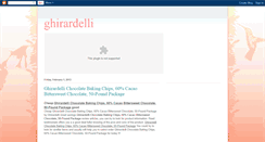 Desktop Screenshot of ghirardelli4.blogspot.com